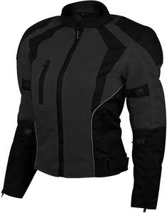 Chaqueta de Motociclista Premium Personalizada para Mujer, Impermeable, Transpirable, Resistente al Viento, para Todas las Estaciones, con Malla, OEM - Product Image 1