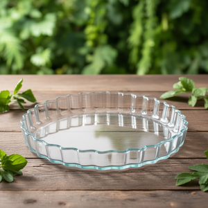 Moule à crostata en verre trempé (27cm) Transparent 803BC00 1648 - Product Image 3