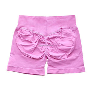 Women's Tie-Dyed Gym Scrunch Shorts Low Ribbed Band Workout Seamless <b>Booty</b> High Stretch Running Sport Shorts Washed Technics - Product Image 5