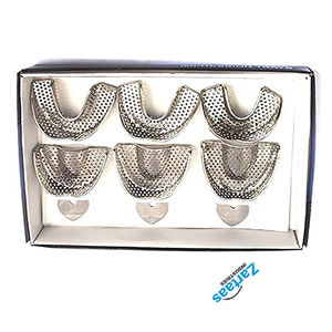 Bandejas de impresión ortopédica dental 6 PCS/Set Instrumentos de dentadura Fabricante y exportador de Instrumentos dentales - Product Image 3