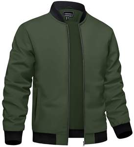 Blousons bombardiers pour hommes Blouson coupe-vent épais et chaud pour hommes Manteaux de baseball pour hommes Vêtements d'extérieur pour hommes - Product Image 4