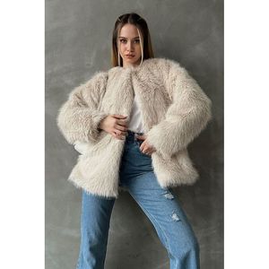 เสื้อโค้ทขนสัตว์ Topshow Stone Plush Wholesale - [object Object] - Product Image 1