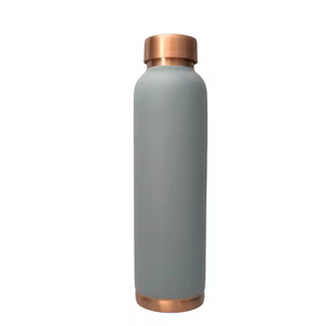 Botella de agua de alta demanda 100% Metal de cobre puro Metal ecológico para deportes y excelente para la salud de los adultos para viajes 2025 - Product Image 6