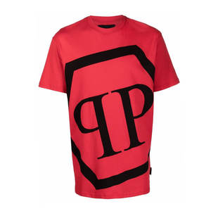 T-shirt de rue pour hommes personnalisé vêtements rétro surdimensionné lourd en vrac été à manches courtes respirant coton T-shirt en vrac - Product Image 1