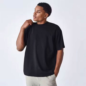 2025 Unisex Vintage Oversize manga corta 100% algodón camiseta superventas ropa Casual para hombres nueva llegada - Product Image 2