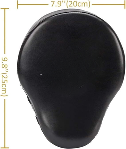 2025 último diseño hecho a medida ganar boxeo ovalado curvo manoplas con cubierta para los dedos hacer propia su marca - Product Image 4