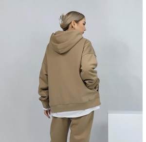 OEM French Terry Heavyweight 100% Cotton Blank Pullover Sweat à capuche unisexe épais fabricant de vêtements hommes Sweat à capuche personnalisé surdimensionné - Product Image 2