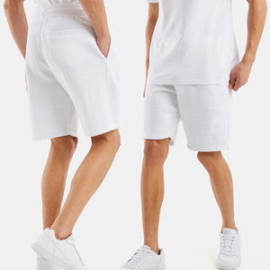 Short décontracté d'été fabriqué sur mesure en gros OEM Short décontracté d'été en coton éponge uni OEM Short décontracté pour homme - Product Image 5