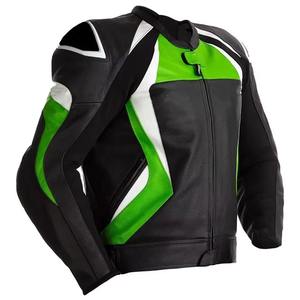 Chaquetas de Motociclista para Hombre, de Cuero Ignífugo, Estampadas, de Alta Calidad, Nueva Llegada, MOQ Bajo - Product Image 1