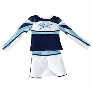 Uniforme de joie personnalisé élégant avec tissu extensible de haute qualité et couleurs vives idéal pour les compétitions de cheerleading et l'équipe - Product Image 5