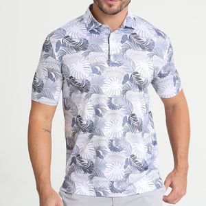 Nouveau design, jersey 100% polyester, impression numérique, séchage rapide, coupe classique, pour t-shirt de golf - Product Image 3