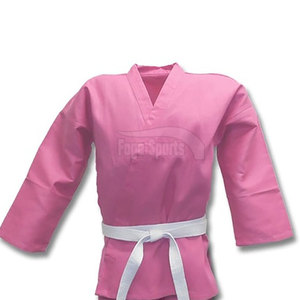 Uniformes de Karate de Alta Calidad Hechos Profesionalmente, 100% Algodón Transpirable, Logotipo Frontal Personalizable, Ropa de Artes Marciales Más Vendida - Product Image 3