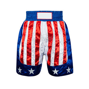 กางเกงชกมวยลำลองผ้าแคนวาสสำหรับผู้ชาย ลดราคาพิเศษ ออกแบบเองได้ เหมาะสำหรับศิลปะการต่อสู้ มวยไทย คิกบ็อกซิ่ง น้ำหนักเบา - Product Image 3