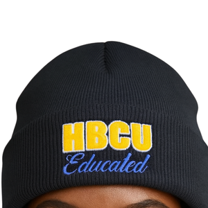 Chapeau beanie SGRho pour femmes noires éduquées aux universités HBCU, casquette en acrylique Sigma Gamma Rho, broderie en chenille, sororité grecque Divine Nine, couvre-chef - Product Image 4