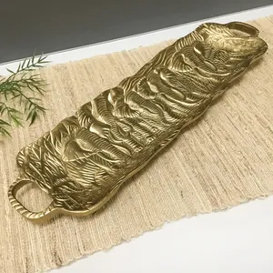 Tazón de metal artístico de tendencia reciente para el hogar contemporáneo Tazón de metal pulido de tendencia mundial Chapado seguro hecho a mano Premium - Product Image 5