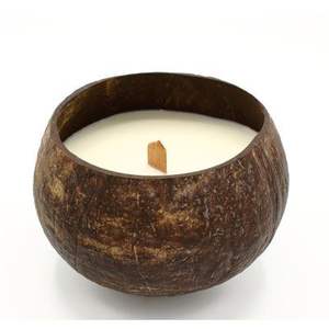 Bol de noix de coco en laque blanche avec surface brillante élégante léger et durable et idéal pour les repas modernes ou les cadeaux - Product Image 2