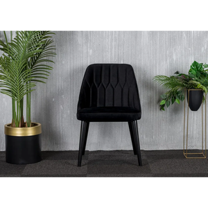 Silla de comedor de madera de primera calidad con aspecto moderno y elegante para sala de estar interior y exterior - Product Image 5