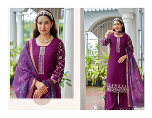 Designer Handwork cord set kurti with dupatta set for Stylish Ethnic Festive Dress for Wedding & Celebration Wear - Product Image 5