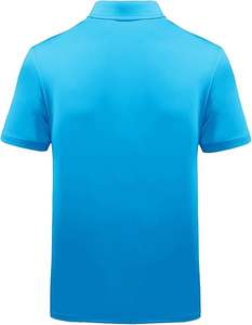 Camiseta de Lona Sólida para Hombre con Logotipo Personalizado, Sublimación, 95% Poliéster, 5% Elastano, para Trabajo, Golf, Servicio OEM - Product Image 6