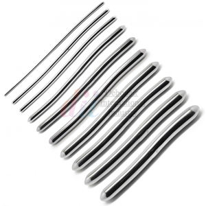 Juego de dilatadores uterinos de acero inoxidable de doble extremo Hegar, instrumentos quirúrgicos de sonido de ginecología Manual para dilatación cervical - Product Image 1