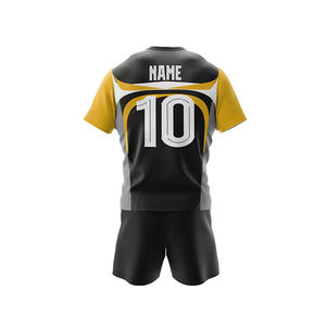 Nuevo estilo Durable manga corta hombres Rugby uniforme calidad superior al por mayor Rugby uniforme - Product Image 6