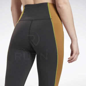 Pantalones de Yoga de patrón sólido de estilo de moda para mujer hechos en Pakistán precio al por mayor mallas de mujer - Product Image 4