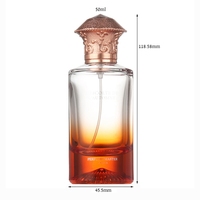 Flacon de parfum atomiseur vide en verre cylindrique de haute qualité avec pompe à sertir, 30ml 50ml 100ml, couleur unique, col long, avec bouchon et bâtonnets diffuseurs