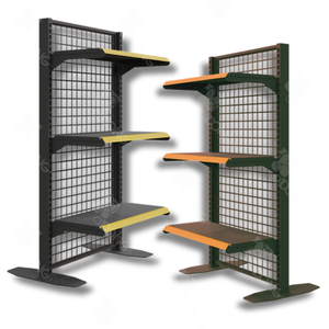 Estantería de Góndola de Doble Cara para Trabajo Ligero ADONG |   Exhibidor de Ropa de Hierro |   OEM Vietnam |   A48 - Product Image 1