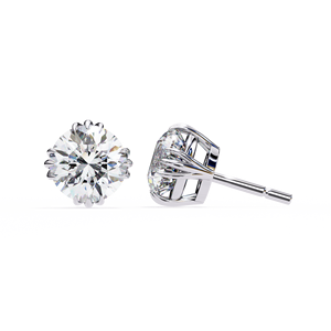 Premium Quality Vintage <b>Diamond</b> <b>Earrings</b> Simple Natural Style for Graduation Birthday First Jewelry Mainly Made of Alloy - Product Image 6