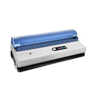 acier inoxydable 80kPa 150W 32cm 12L/min bande 5 couches bac amovible machine sous vide soudeuse emballage alimentaire
