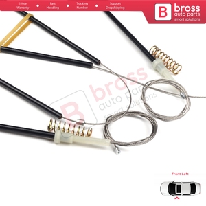 ชุดซ่อมกระจกหน้าต่าง BWR5068ชุดซ่อมด้านหน้าซ้ายสำหรับ MK1 A1 8X1 8X 8XK แฮทช์แบค3ประตูขนาด2010-2019 8X3837461 - Product Image 3