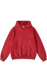 เสื้อฮู้ดผ้าฝ้ายหนา500 GSM โอเวอร์ไซส์ไซส์ไม่มีเชือกผูกโลโก้ได้ตามต้องการสำหรับทุกเพศ - Product Image 2