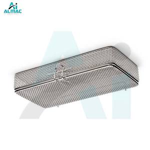 Panier en fil métallique fin ALMAC avec couvercle Manuel pour la stérilisation médicale et le stockage d'instruments Certifié CE Garantie 1 an - Product Image 3