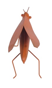 Libélula insecto Metal artículo decorativo Art Deco estilo hierro pequeña criatura para la decoración del hogar y el jardín - Product Image 2