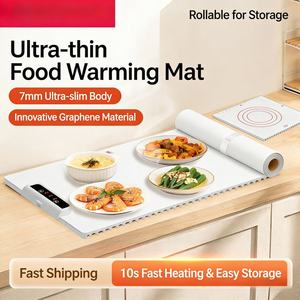 <b>Silicone</b> Foldable Large Capacity Food Warm Food Tray <b>Silicone</b> Dish Tray for Home & Hotel Dining Tables - Product Image 2