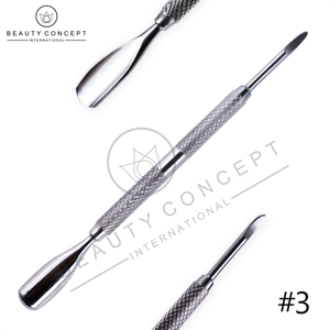 Pousse-cuticules de précision en acier inoxydable, outil professionnel double extrémité pour nettoyer les ongles et enlever les cuticules, pour manucure et pédicure - Product Image 5
