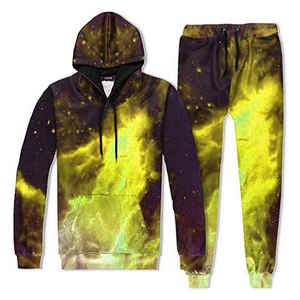 Venta al por mayor personalizado Made2025Venta caliente OEM de alta calidad de los hombres de sublimación conjuntos de chándal 100% poliéster pulóver chándal para hombres - Product Image 2