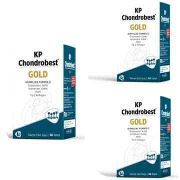 KP Chondrobest Gold 60 Tablets 3 Lice