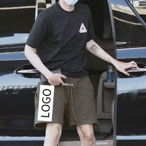 กางเกงขาสั้นสำหรับวิ่งแบบลำลองของผู้ชายน้ำหนักเบาระบายอากาศได้และเป็นมิตรกับสิ่งแวดล้อมและป้องกันริ้วรอย - Product Image 2