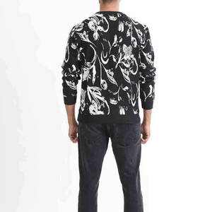 Sudadera de Cuello Redondo para Hombre, de Invierno, 100% Algodón Jersey de Alta Calidad, con Logotipo Personalizado, Ecológica - Product Image 2