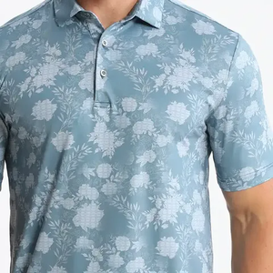 T-shirts pour hommes anti-rides 100% coton, séchage rapide, légers, tricotés, décontractés, sport, mode, impression par transfert thermique disponible - Product Image 2