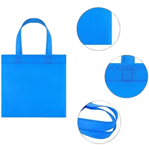 Pedido personalizado Ecológico Reciclable Bolsa de mano no tejida Reutilizable Prensa de calor Bolsa de compras impresa Sello de superficie directa Vietnam - Product Image 5