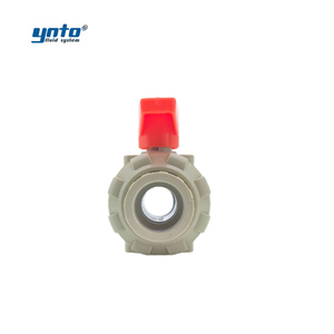 YNTO manuel PP-H PVDF PVC DN 25 <span class=keywords><strong>32</strong></span> 1 pouce DN20 vanne à boisseau sphérique - Product Image 4