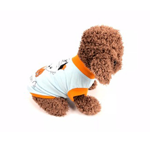 Vêtements d'été en coton pour animaux de compagnie, gilet de t-shirt décontracté de style luxe pour petits chiots et chats - Product Image 3