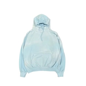 Pull à fermeture éclair personnalisé pour hommes automne épais polyester/coton éponge française Vintage/lavé à l'acide en détresse doublé au crochet - Product Image 4