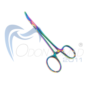 มอสกีโต้เฮโมสแตท  หลายสีเคลือบไทเทเนียมเรนโบว์  โอดอนทอมเมด 2011 ODM-25-160F ได้รับการรับรองมาตรฐาน CE ระดับ I สำหรับใช้ในโรงพยาบาล ขนาด 5 นิ้ว - Product Image 3