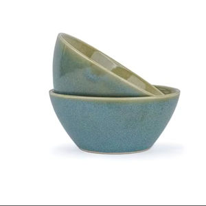 Bol en céramique poli multi-usages pour desserts, glaces, salades de fruits - Prêt pour les fêtes, solide et durable, essentiel pour la cuisine - Product Image 1