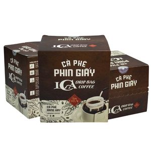 Sac d'égouttement pour le café Bon choix Saveur distinctive Ingrédients utilisés pour la préparation ISO HACCP OEM/ ODM Emballage personnalisé du Vietnam - Product Image 1