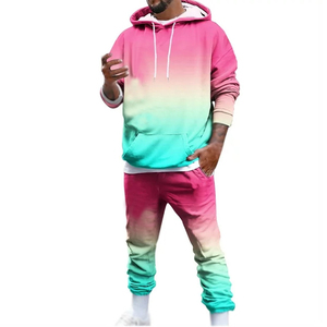 Ensemble de survêtements respirants à manches longues et décontractés de qualité supérieure Nouveau style de vêtements à la mode pour l'entraînement Jogging Hiver - Product Image 1