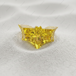 Diamants synthétiques cultivés en laboratoire, certifiés IGI GIA, 5 carats, vente en gros, HPHT CVD, fantaisie jaune, VVS VS, diamants en vrac - Product Image 2
